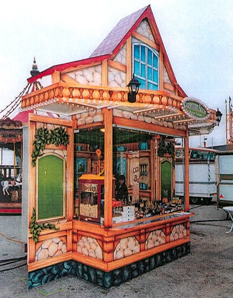 Location Stand Forain Chalet
